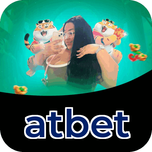 Interface do aplicativo atbet mostrando jogos disponíveis no iOS e Android